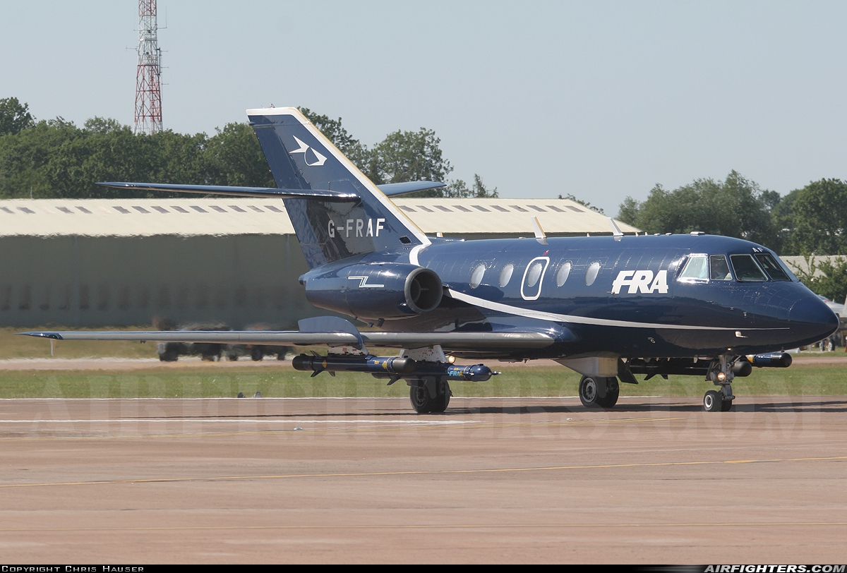 Company Owned - FR Aviation Dassault Falcon 20 G-FRAF at Fairford (FFD / EGVA), UK