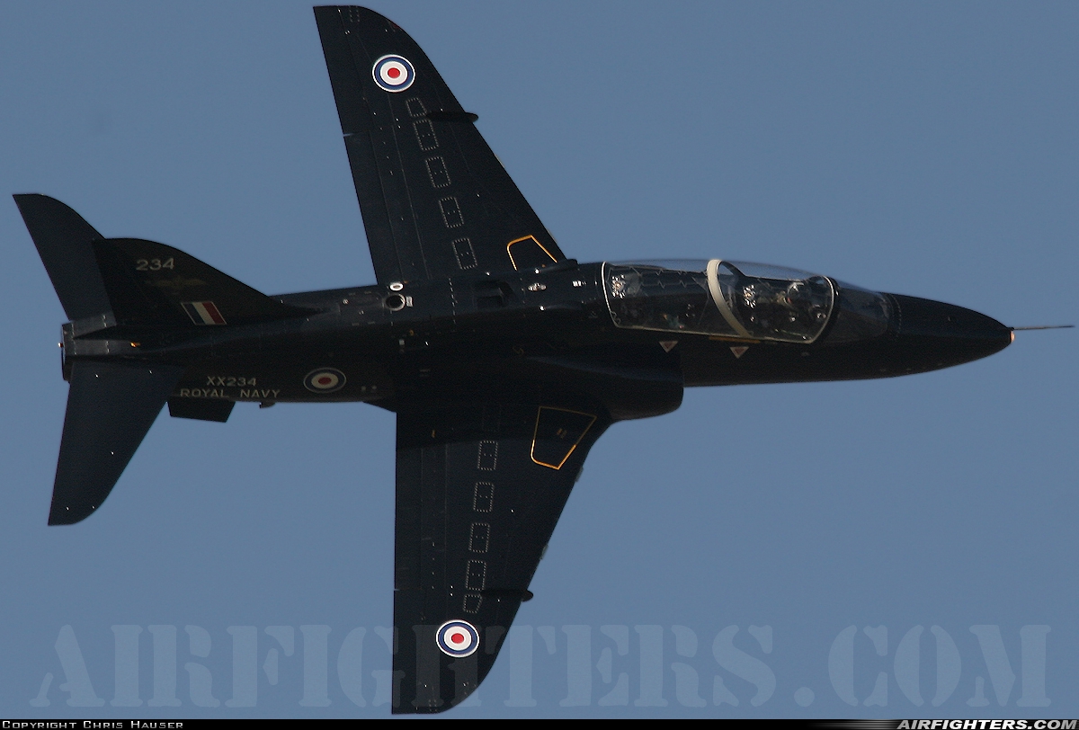 UK - Navy British Aerospace Hawk T.1 XX234 at Fairford (FFD / EGVA), UK