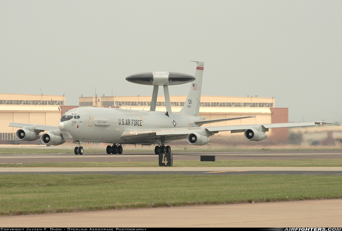 USA - Air Force Boeing E-3C Sentry (707-300) 78-0576 at Midwest City - Tinker AFB (TIK / KTIK), USA
