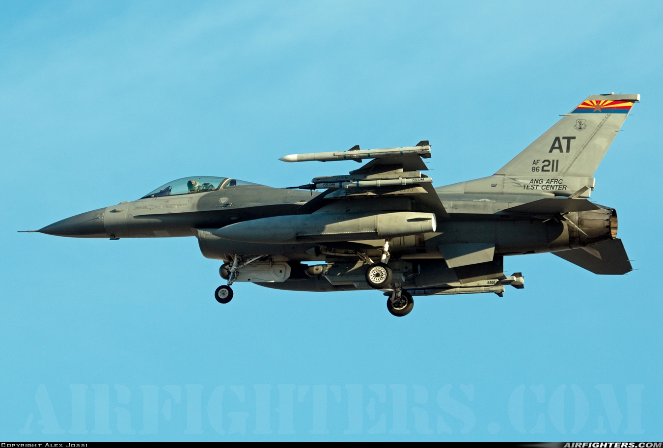 USA - Air Force General Dynamics F-16C Fighting Falcon 86-0211 at Las Vegas - Nellis AFB (LSV / KLSV), USA