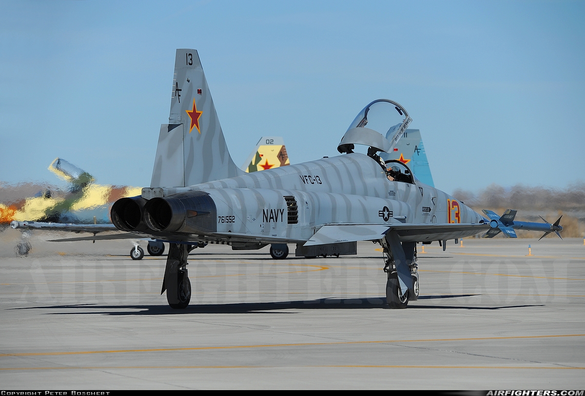 USA - Navy Northrop F-5N Tiger II 761552 at Fallon - Fallon NAS (NFL / KNFL), USA