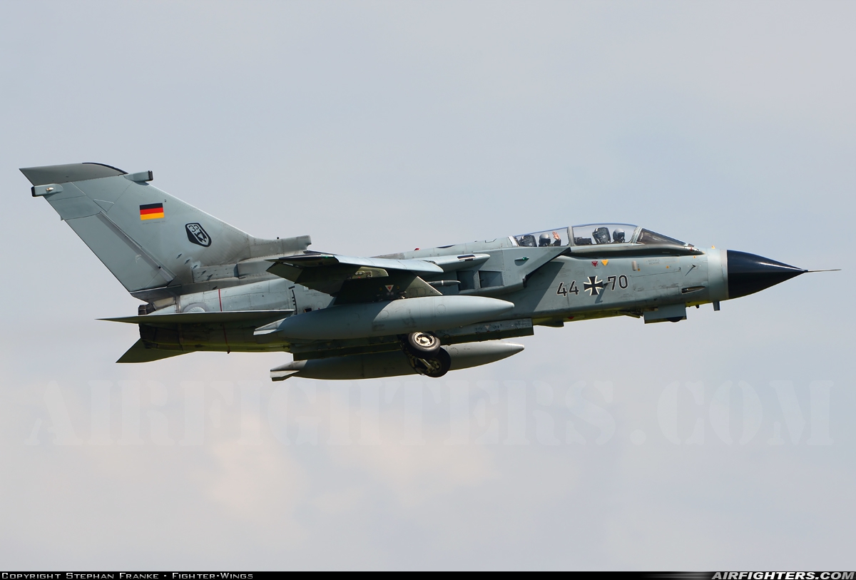 Germany - Air Force Panavia Tornado IDS 44+70 at Grossenhain (EDAK), Germany