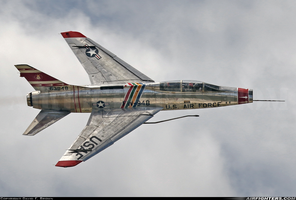 Private - Global Aerospace Inc. North American F-100F Super Sabre N2011V at Detroit - Willow Run (YIP / KYIP), USA