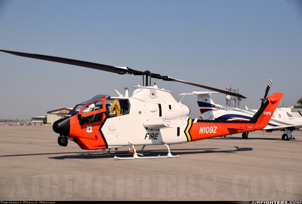 USA - United States Forest Service Bell AH-1G Cobra N109Z at Boise - Air Terminal / Gowen Field (Municipal) (BOI / KBOI), USA