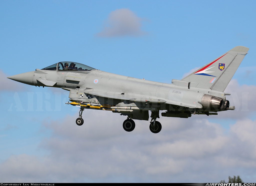 Company Owned - BAe Systems Eurofighter Typhoon FGR4 ZJ938 at Warton (EGNO), UK