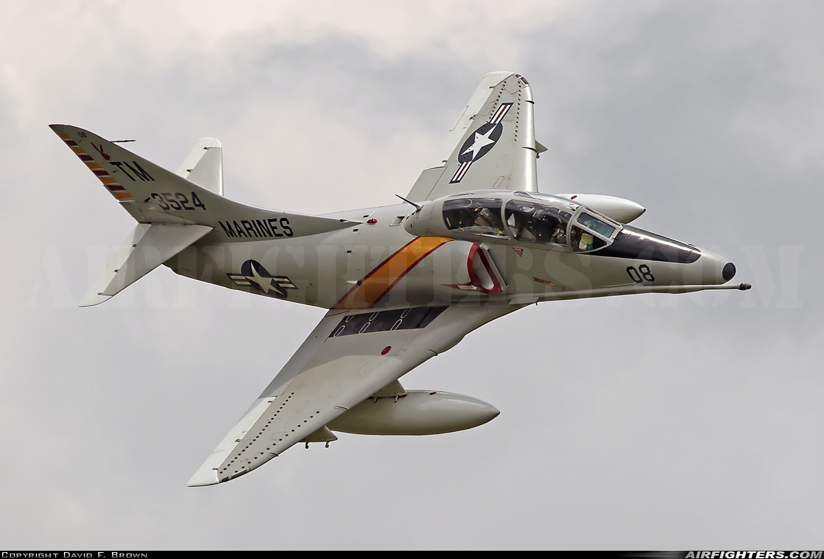 Private - Collings Foundation Douglas TA-4F Skyhawk N524CF at Detroit - Willow Run (YIP / KYIP), USA
