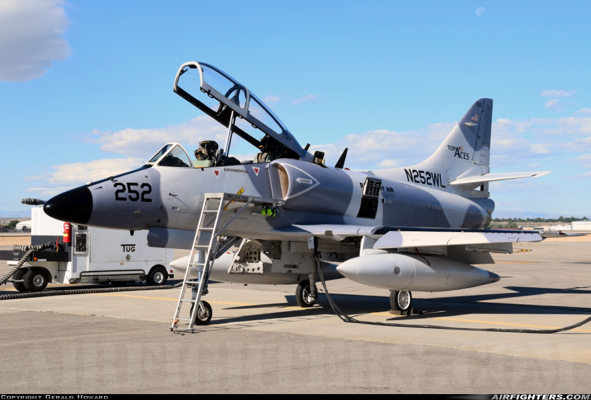 Company Owned - Top Aces (ATSI) Douglas TA-4J Skyhawk N252WL at Boise - Air Terminal / Gowen Field (Municipal) (BOI / KBOI), USA