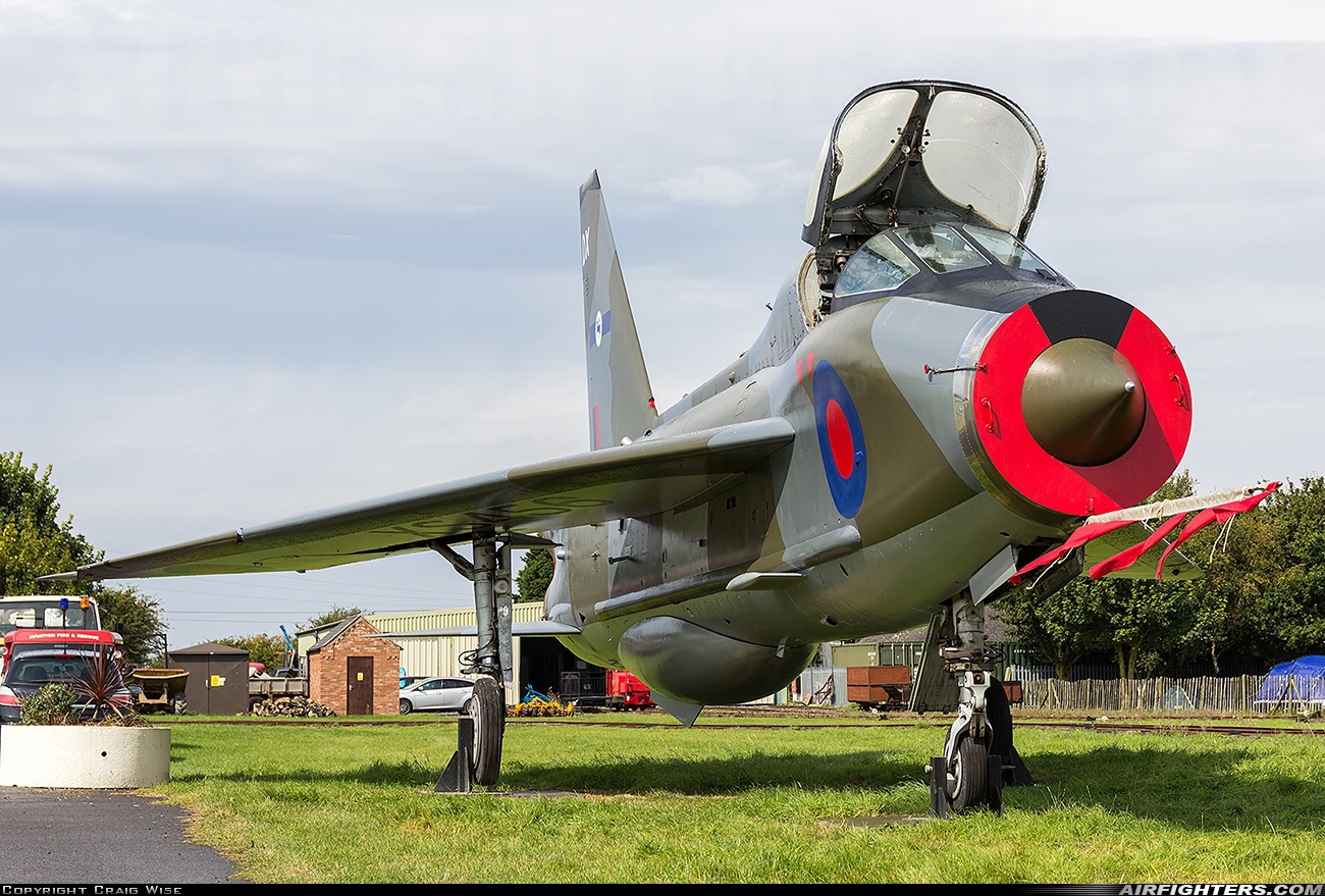 UK - Air Force English Electric Lightning T5 XS456 at Off-Airport - Ingoldmells, UK