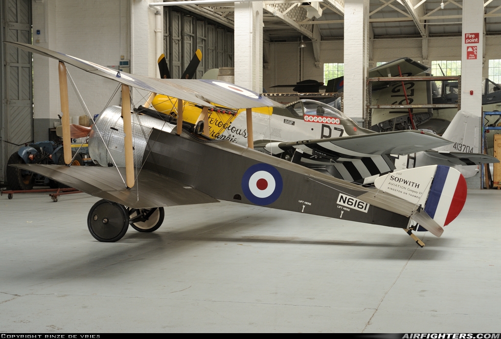 Private - Historic Aircraft Collection Sopwith Pup G-ELRT at Duxford (EGSU), UK