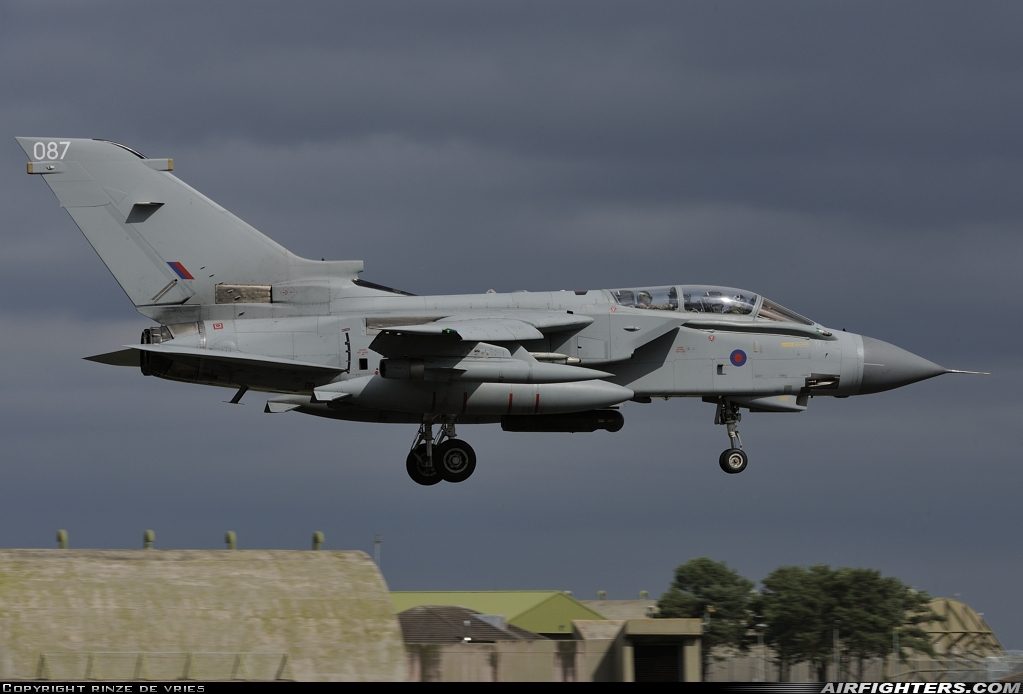 UK - Air Force Panavia Tornado GR4 ZD739 at Lossiemouth (LMO / EGQS), UK