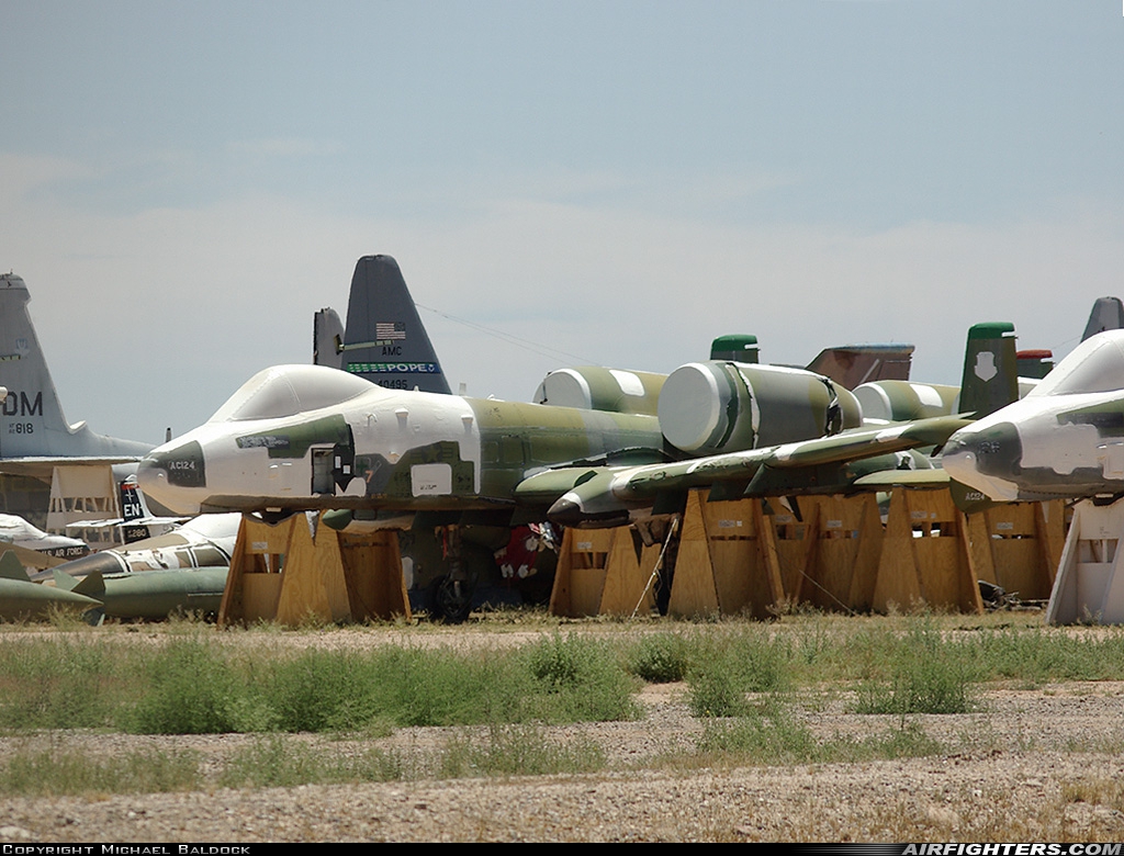 USA - Air Force Fairchild A-10A Thunderbolt II 78-0656 at Tucson - Davis-Monthan AFB (DMA / KDMA), USA