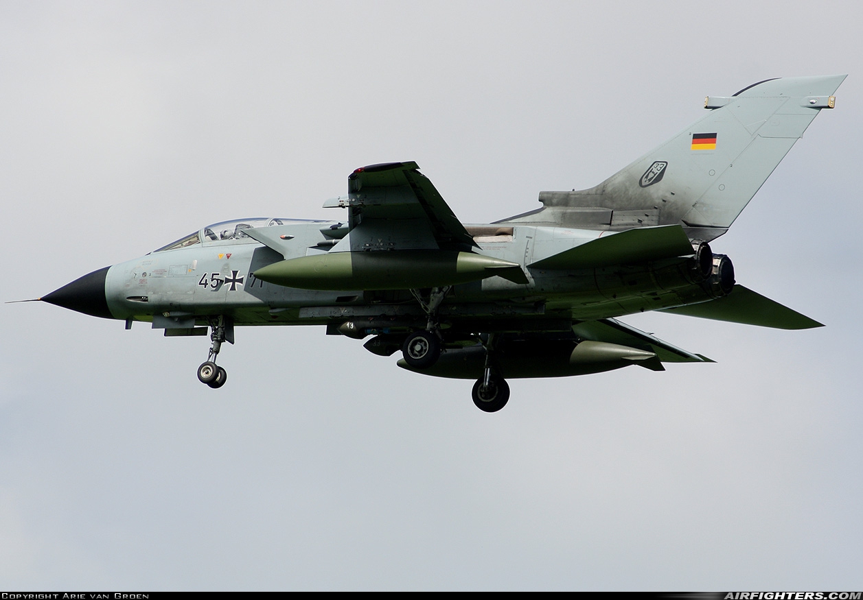 Germany - Air Force Panavia Tornado IDS 45+71 at Leeuwarden (LWR / EHLW), Netherlands