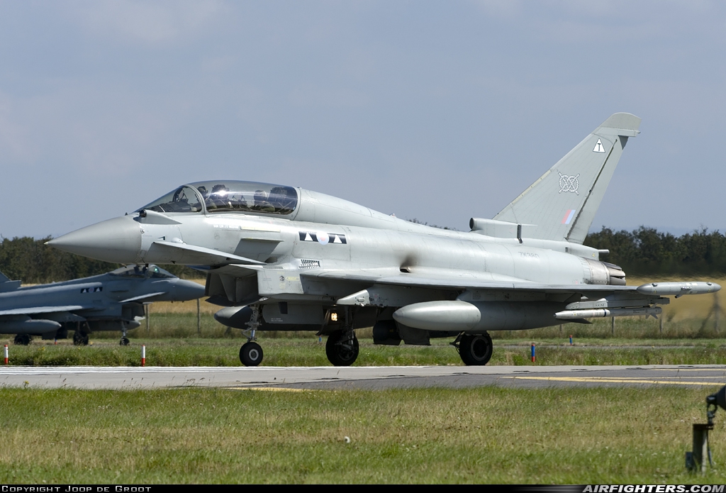 UK - Air Force Eurofighter Typhoon T3 ZK380 at Lossiemouth (LMO / EGQS), UK