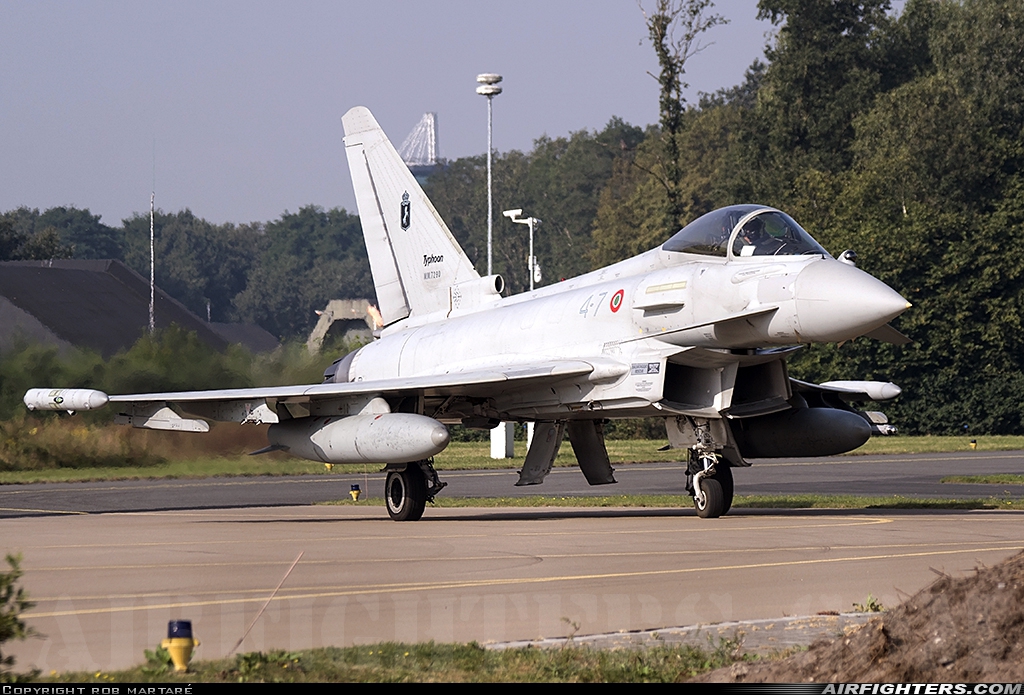 Italy - Air Force Eurofighter F-2000A Typhoon (EF-2000S) MM7290 at Uden - Volkel (UDE / EHVK), Netherlands