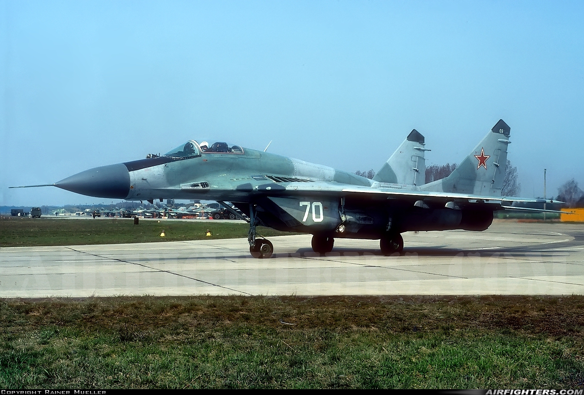 Russia - Air Force Mikoyan-Gurevich MiG-29C (9.13)  at Finow (Eberswalde-Finow) (EDAV), Germany