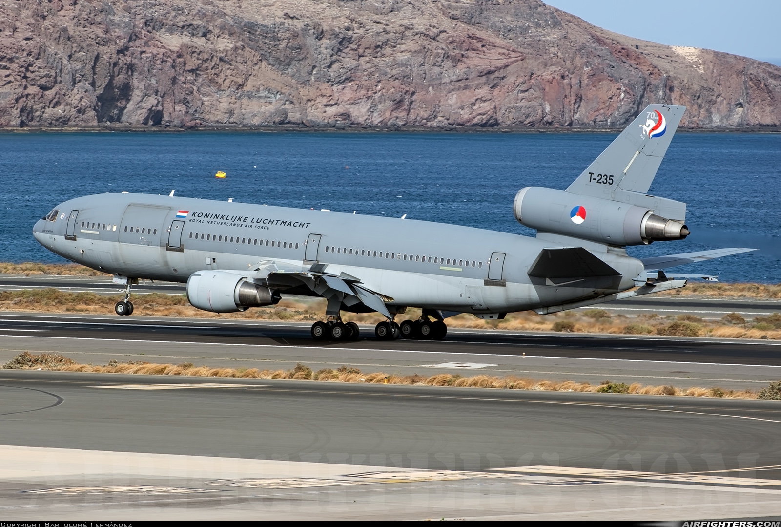 Netherlands - Air Force McDonnell Douglas KDC-10-30CF T-235 at Gran Canaria (- Las Palmas / Gando) (LPA / GCLP), Spain
