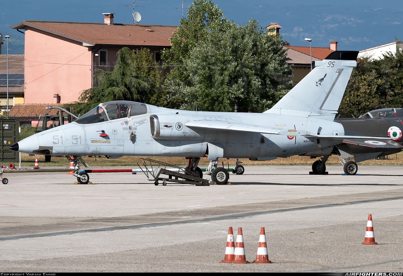 Italy - Air Force AMX International AMX MM7095 at Verona - Villafranca (Valerio Catullo) (VRN / LIPX), Italy