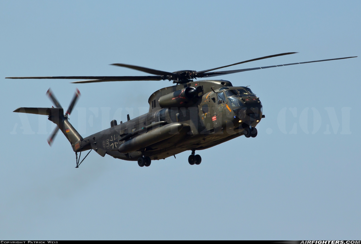 Germany - Air Force Sikorsky CH-53GS (S-65) 85+07 at Niederstetten (ETHN), Germany