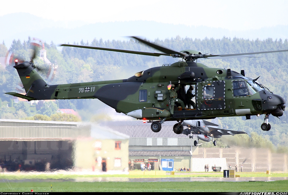 Germany - Army NHI NH-90TTH 79+11 at Zeltweg (LOXZ), Austria