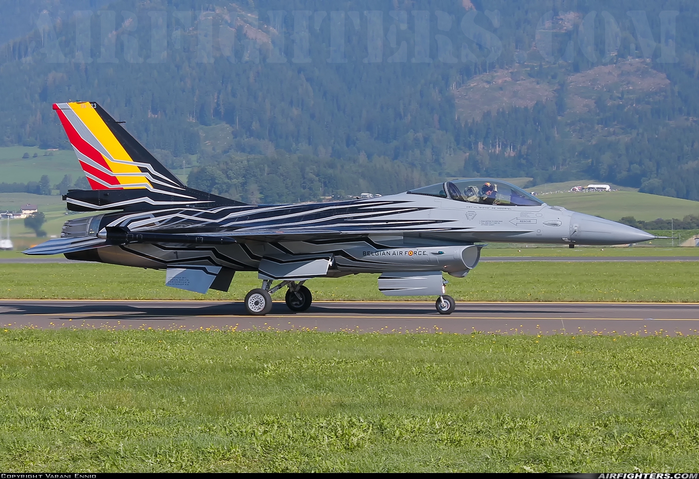 Belgium - Air Force General Dynamics F-16AM Fighting Falcon FA-123 at Zeltweg (LOXZ), Austria