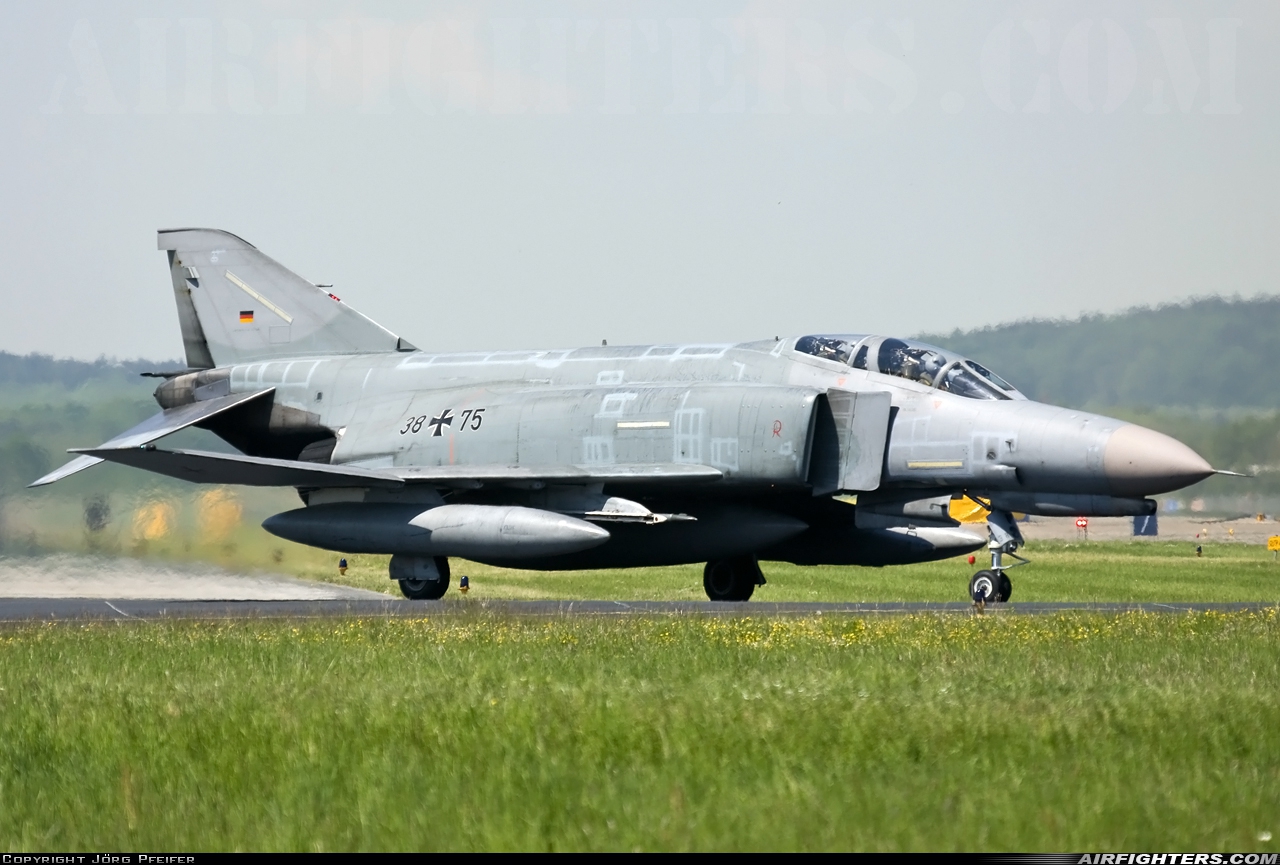 Germany - Air Force McDonnell Douglas F-4F Phantom II 38+75 at Neuburg - Zell (ETSN), Germany