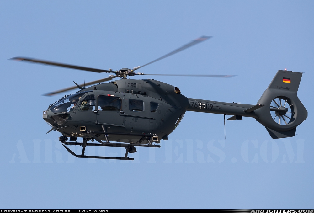 Germany - Air Force Eurocopter EC-645T2 76+09 at Ingolstadt - Manching (ETSI), Germany