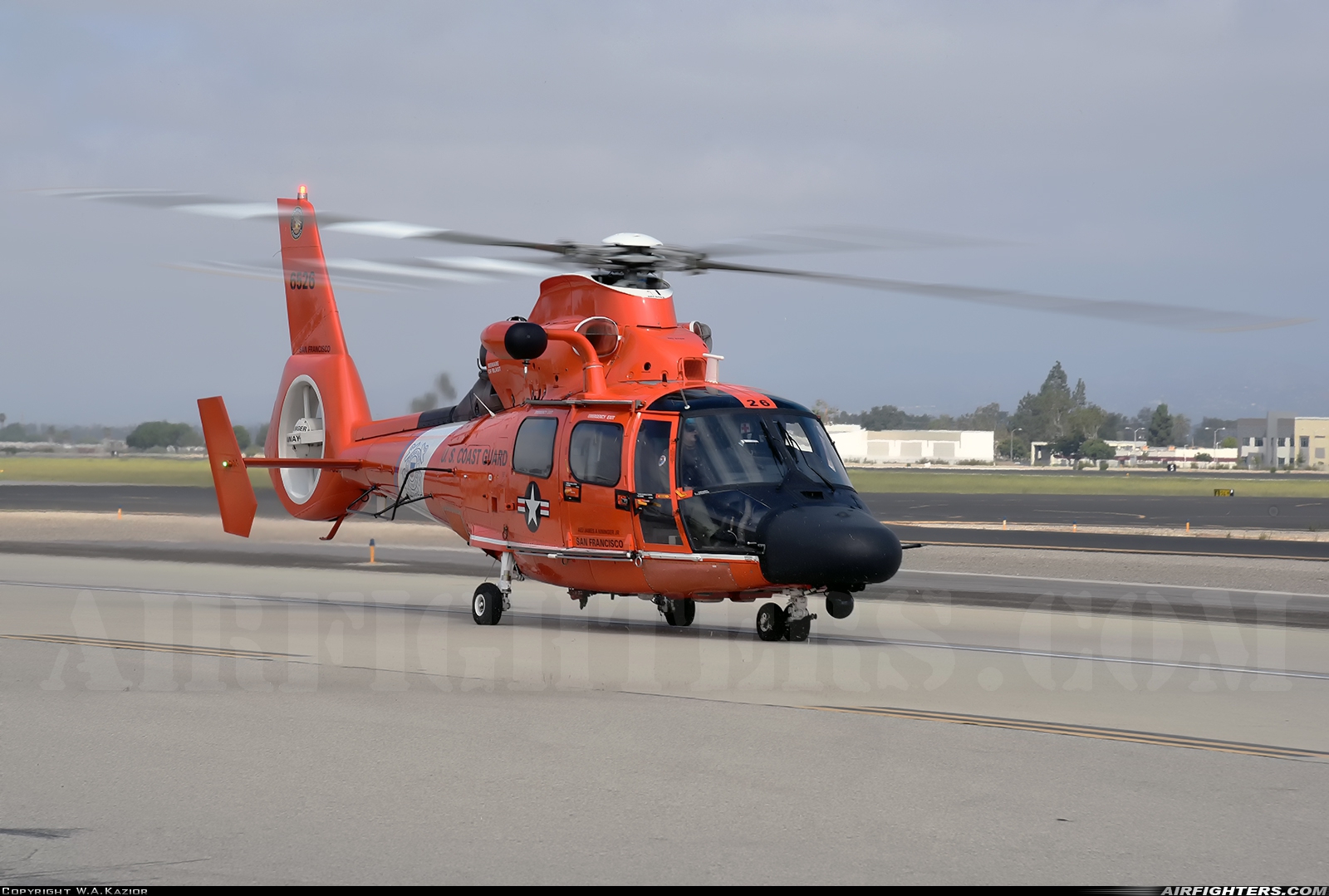 USA - Coast Guard Aerospatiale HH-65B Dolphin 6526 at Camarillo (Oxnard AFB) (CMA), USA