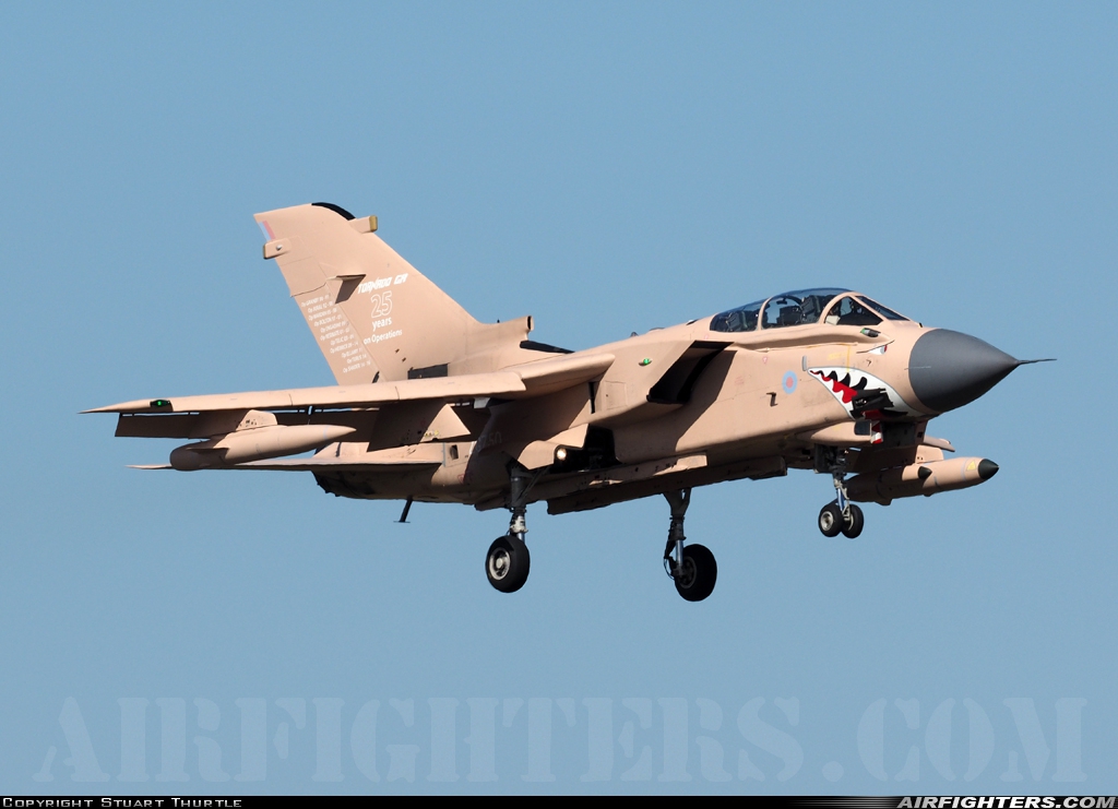UK - Air Force Panavia Tornado GR4 ZG750 at Jersey (- States) (JER / EGJJ), UK
