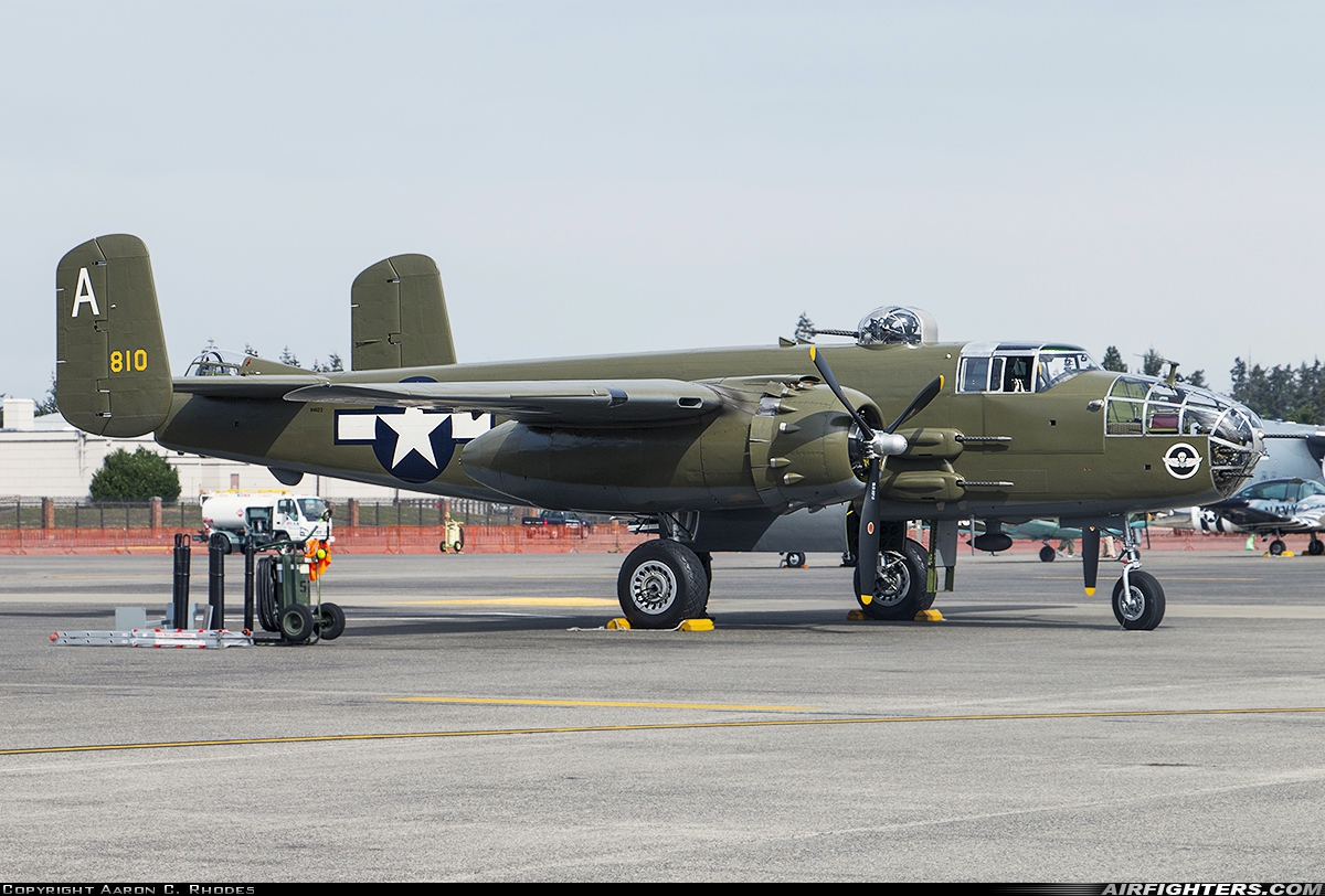 Private - Flying Heritage Collection North American TB-25J Mitchell N41123 at Tacoma - McChord AFB (TCM / KTCM), USA