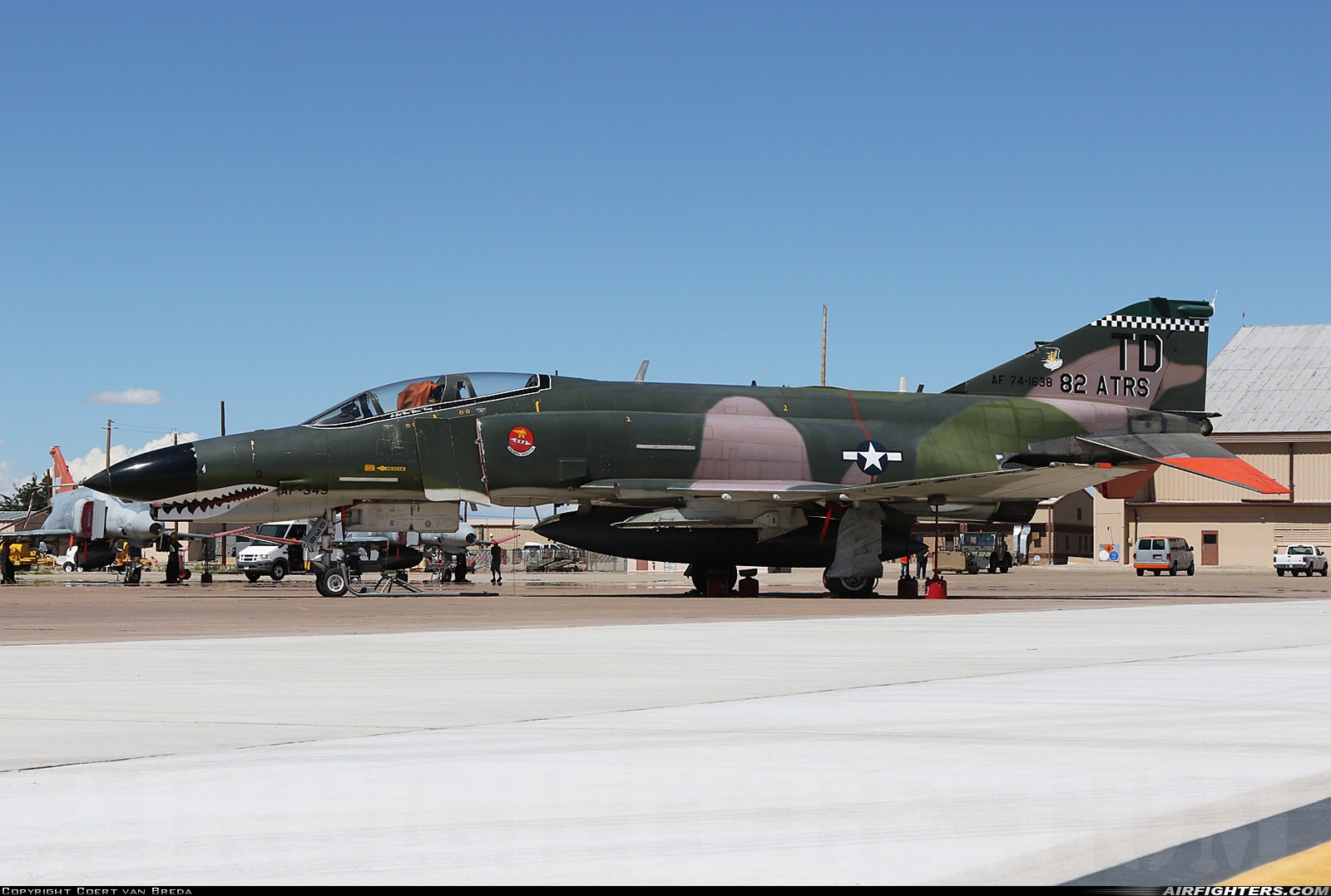 USA - Air Force McDonnell Douglas QF-4E Phantom II 74-1638 at Alamogordo - Holloman AFB (HMN / KHMN), USA