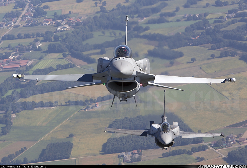Poland - Air Force General Dynamics F-16C Fighting Falcon 4046 at In Flight, Belgium
