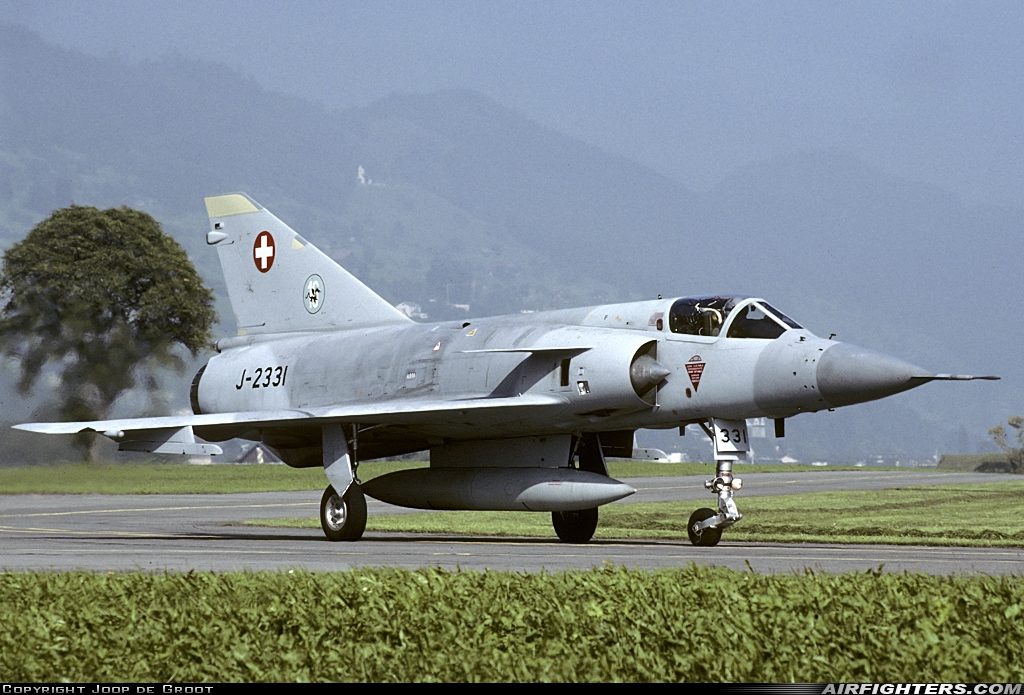 Switzerland - Air Force Dassault Mirage IIIS J-2331 at Buochs (Stans) (LSMU / LSZC), Switzerland