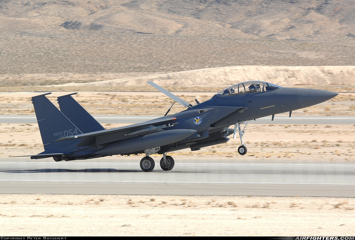 South Korea - Air Force Boeing F-15K Slam Eagle 08-054 at Las Vegas - Nellis AFB (LSV / KLSV), USA