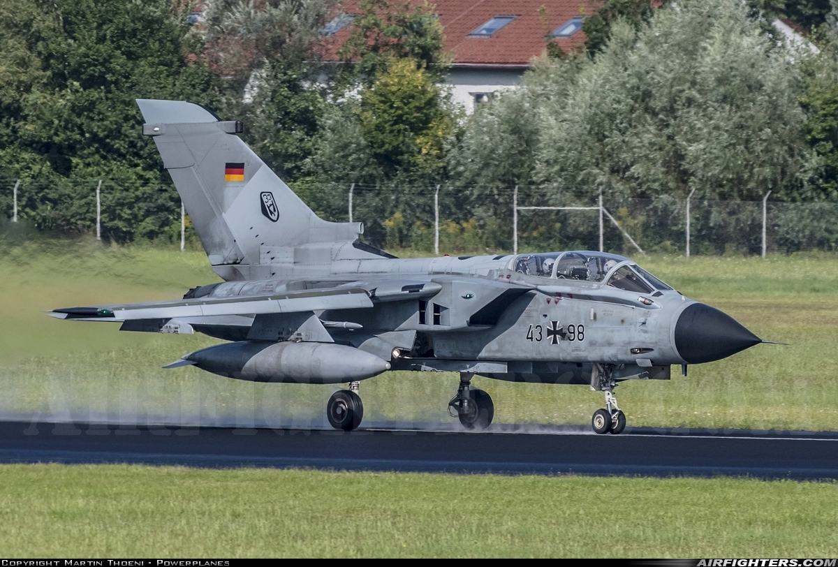 Germany - Air Force Panavia Tornado IDS 43+98 at Friedrichshafen (- Lowenthal) (FDH / EDNY), Germany