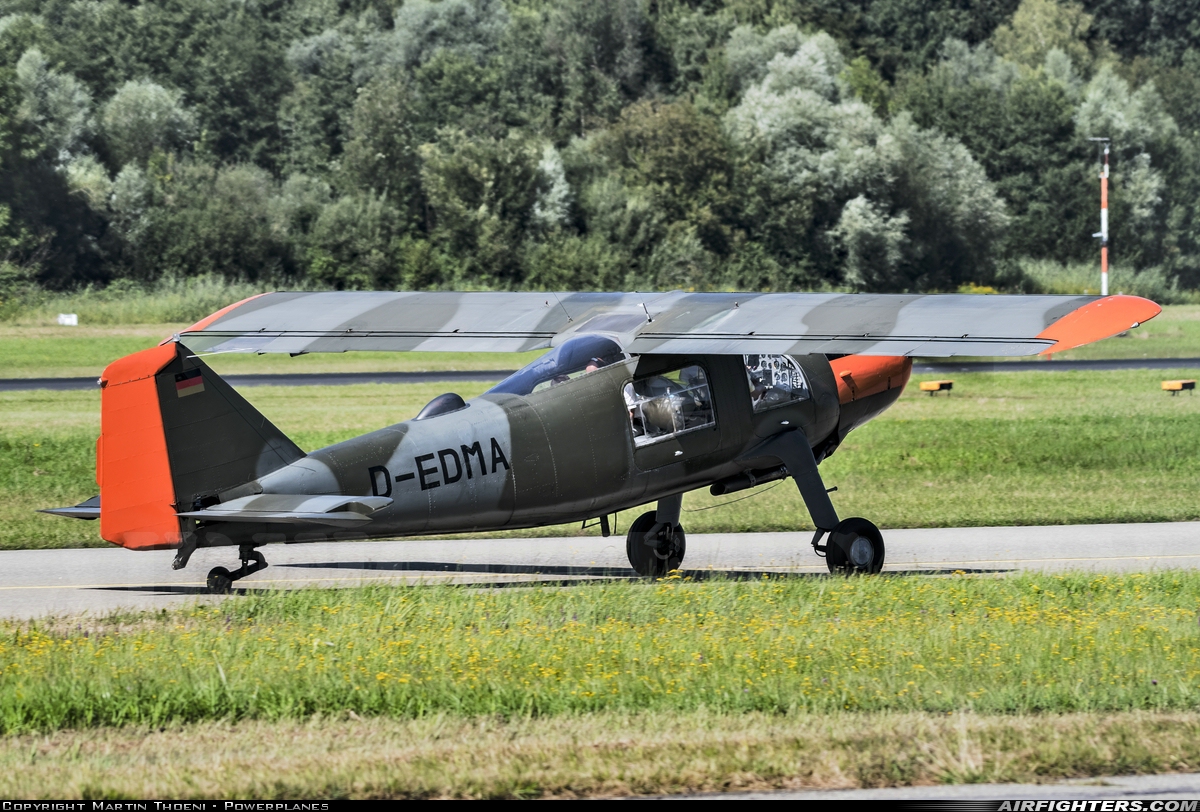Private Dornier Do-27A4 D-EDMA at Friedrichshafen (- Lowenthal) (FDH / EDNY), Germany