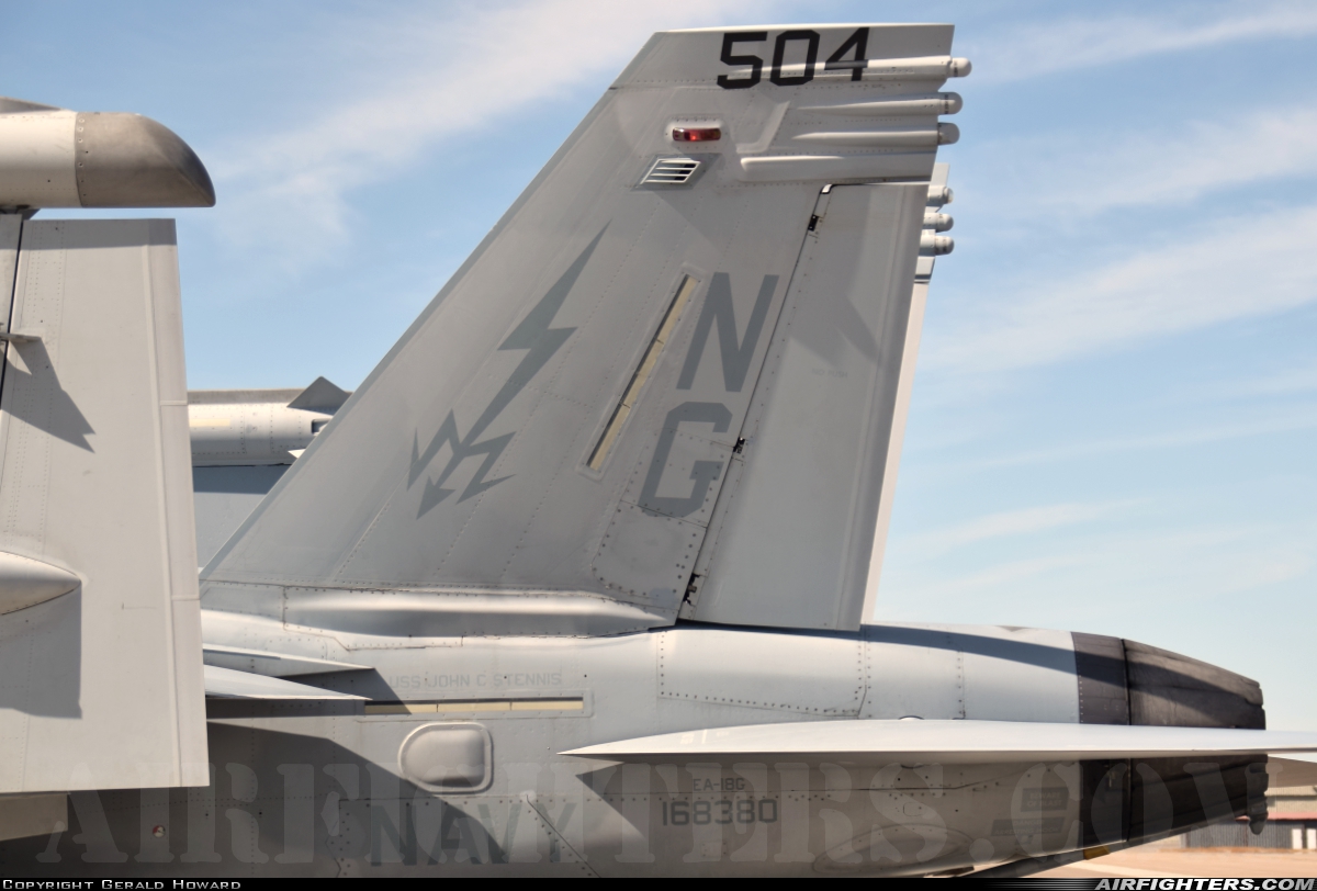 USA - Navy Boeing EA-18G Growler 168380 at Boise - Air Terminal / Gowen Field (Municipal) (BOI / KBOI), USA
