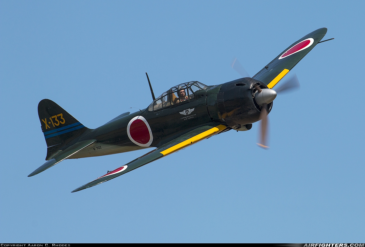 Private - Commemorative Air Force Mitsubishi A6M3 Zero N712Z at Everett - Snohomish County / Paine Field (PAE / KPAE), USA
