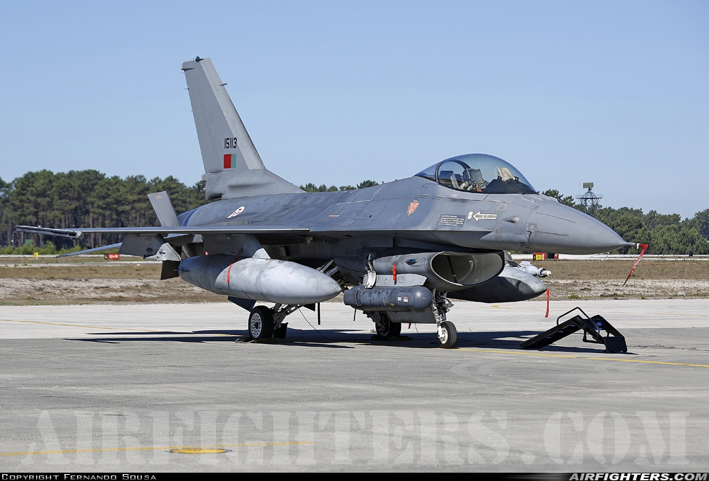 Portugal - Air Force General Dynamics F-16AM Fighting Falcon 15113 at Monte Real (BA5) (LPMR), Portugal