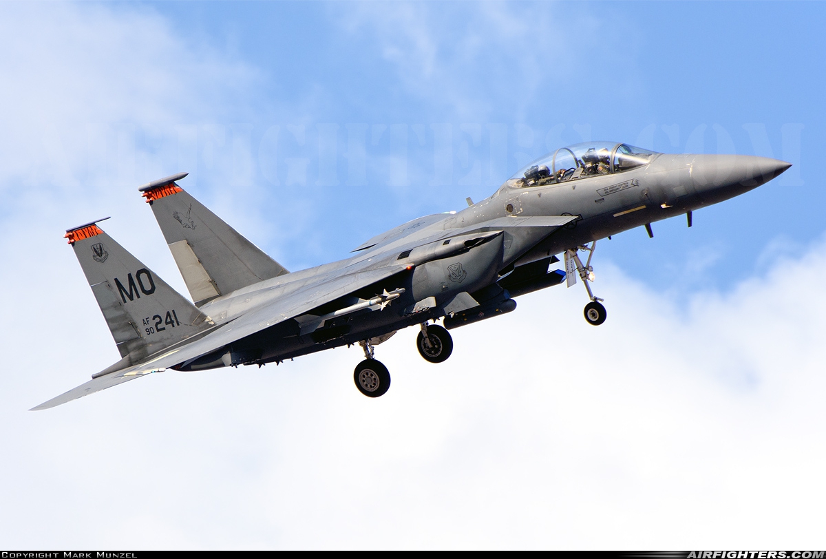 USA - Air Force McDonnell Douglas F-15E Strike Eagle 90-0241 at Las Vegas - Nellis AFB (LSV / KLSV), USA