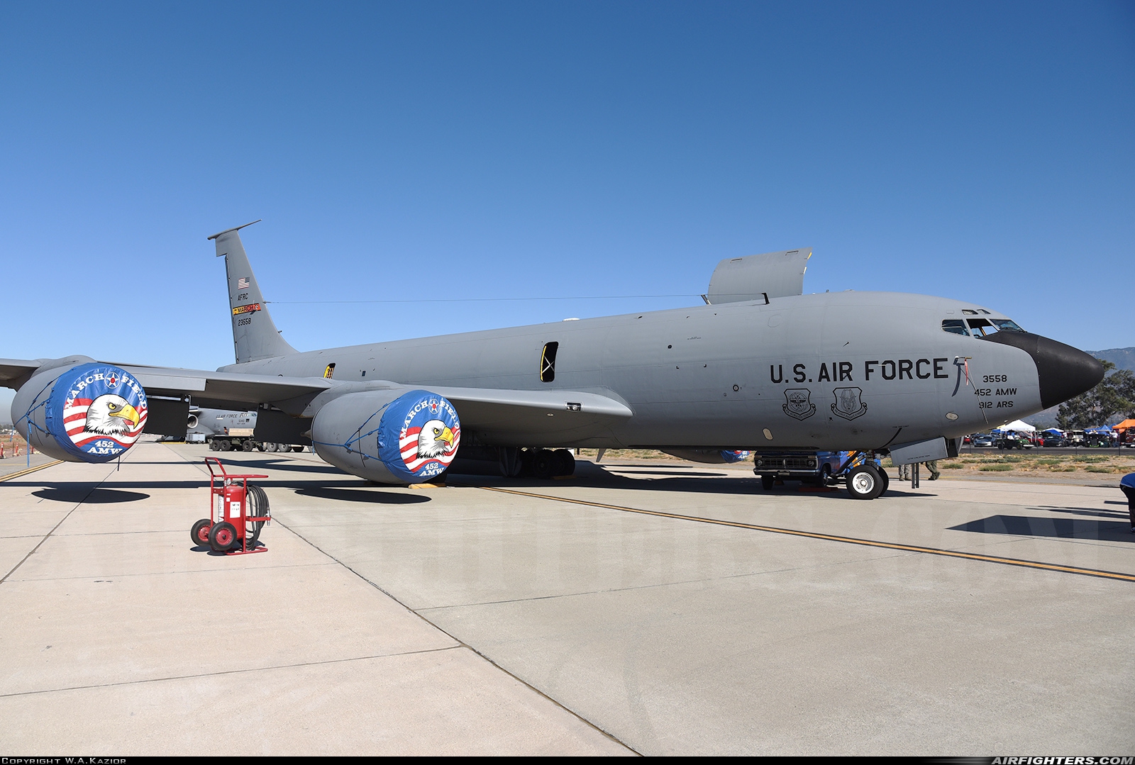 USA - Air Force Boeing KC-135R Stratotanker (717-148) 62-3558 at San Bernardino - Int. (Norton AFB) (SBD / KSBD), USA