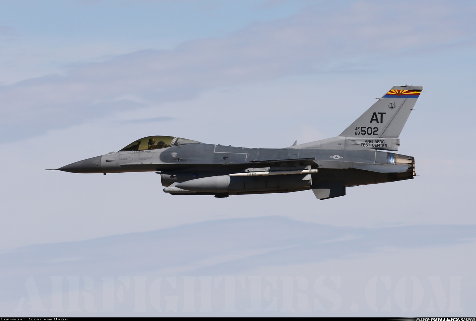 USA - Air Force General Dynamics F-16C Fighting Falcon 88-0502 at Alamogordo - Holloman AFB (HMN / KHMN), USA
