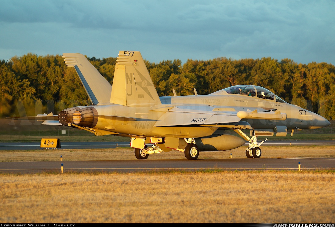 USA - Navy Boeing EA-18G Growler 168770 at Portland - Int. (PDX / KPDX), USA