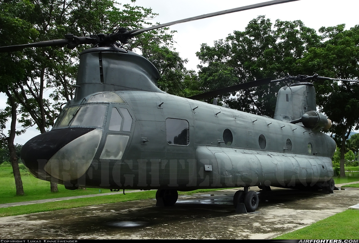 Thailand - Army Boeing Vertol CH-47A Chinook 3148 at Lop Buri (VTBH), Thailand