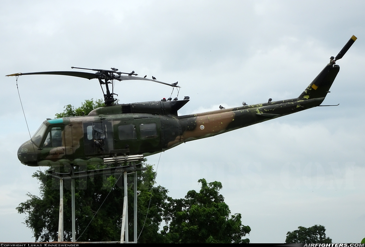 Thailand - Army Bell UH-1H Iroquois (205) 6048 at Lop Buri (VTBH), Thailand