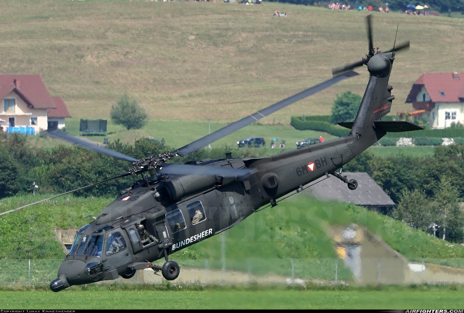 Austria - Air Force Sikorsky S-70A-42 Black Hawk 6M-BH at Zeltweg (LOXZ), Austria