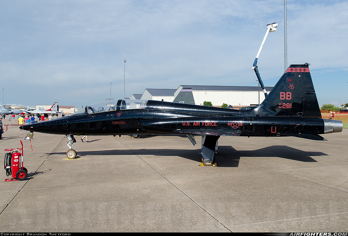 USA - Air Force Northrop T-38A Talon 64-13281 at Wichita Falls - Municipal / Sheppard AFB (SPS / KSPS), USA