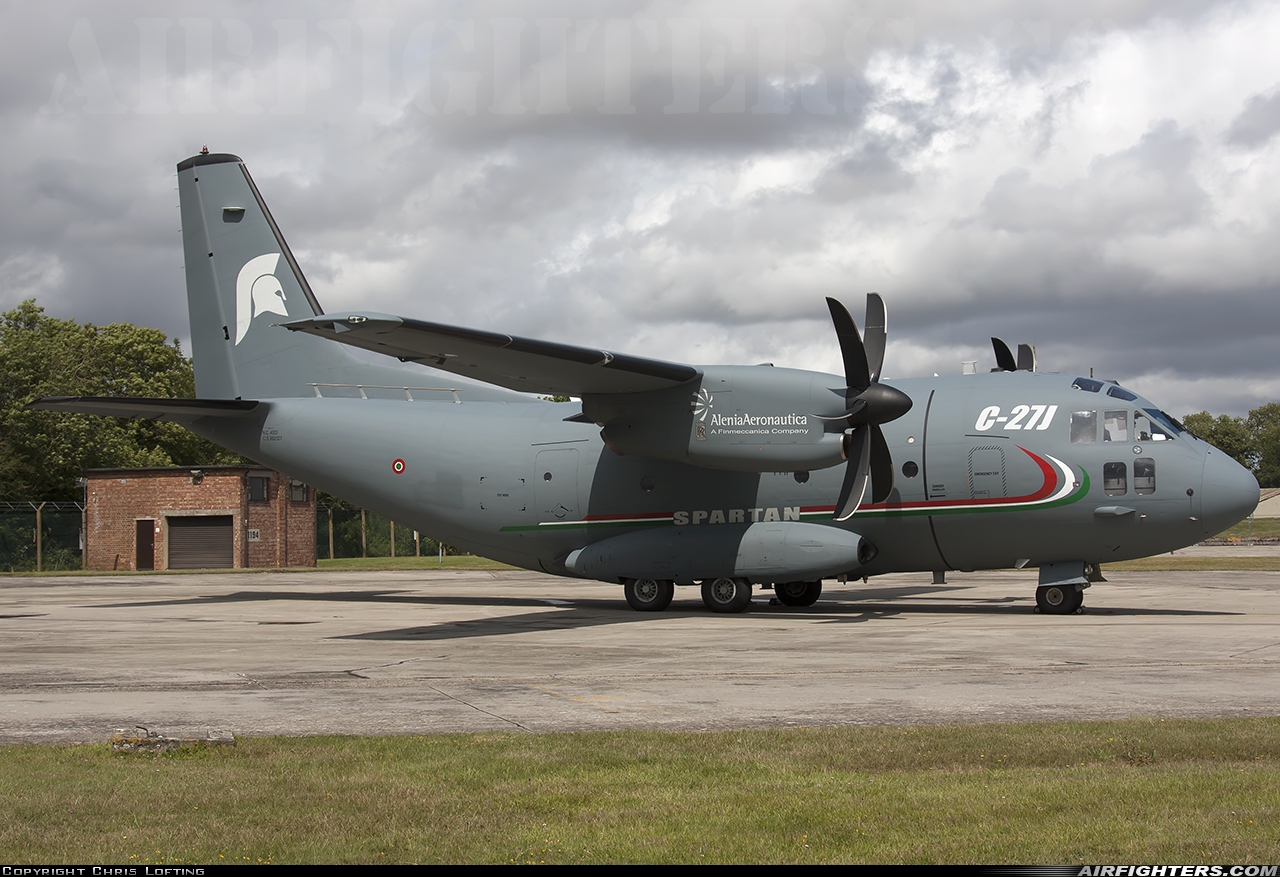 Italy - Air Force Alenia Aermacchi C-27J Spartan CSX62127 at Fairford (FFD / EGVA), UK