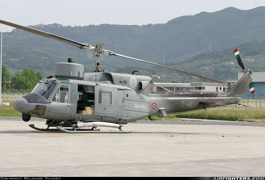 Italy - Navy Agusta-Bell AB-212ASW MM81086 at Sarzana - Luni  (LIQW), Italy