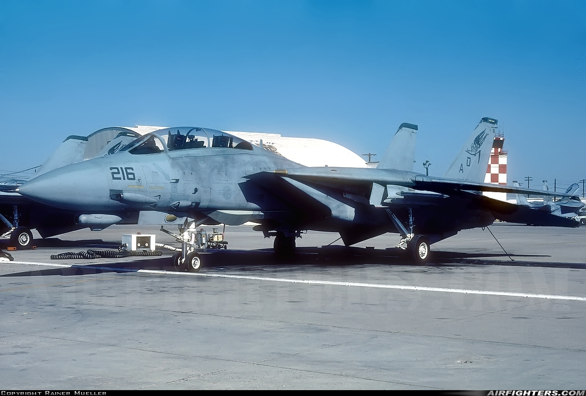 USA - Navy Grumman F-14D Tomcat 161163 at El Centro - NAF (NJK / KNJK), USA