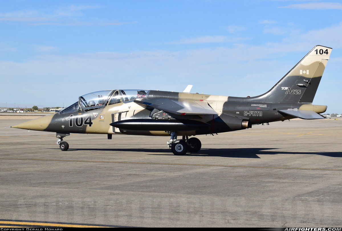 Company Owned - Top Aces (ATSI) Dassault/Dornier Alpha Jet A C-FHTO at Boise - Air Terminal / Gowen Field (Municipal) (BOI / KBOI), USA